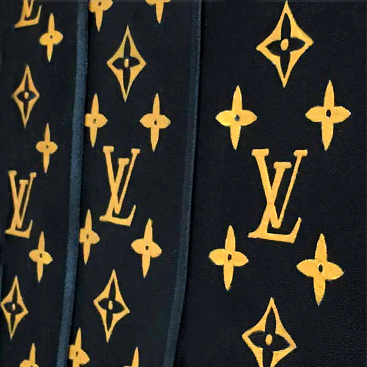 cuir-logo-louis vuitton